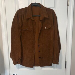Women’s Brown Corduroy Jacket